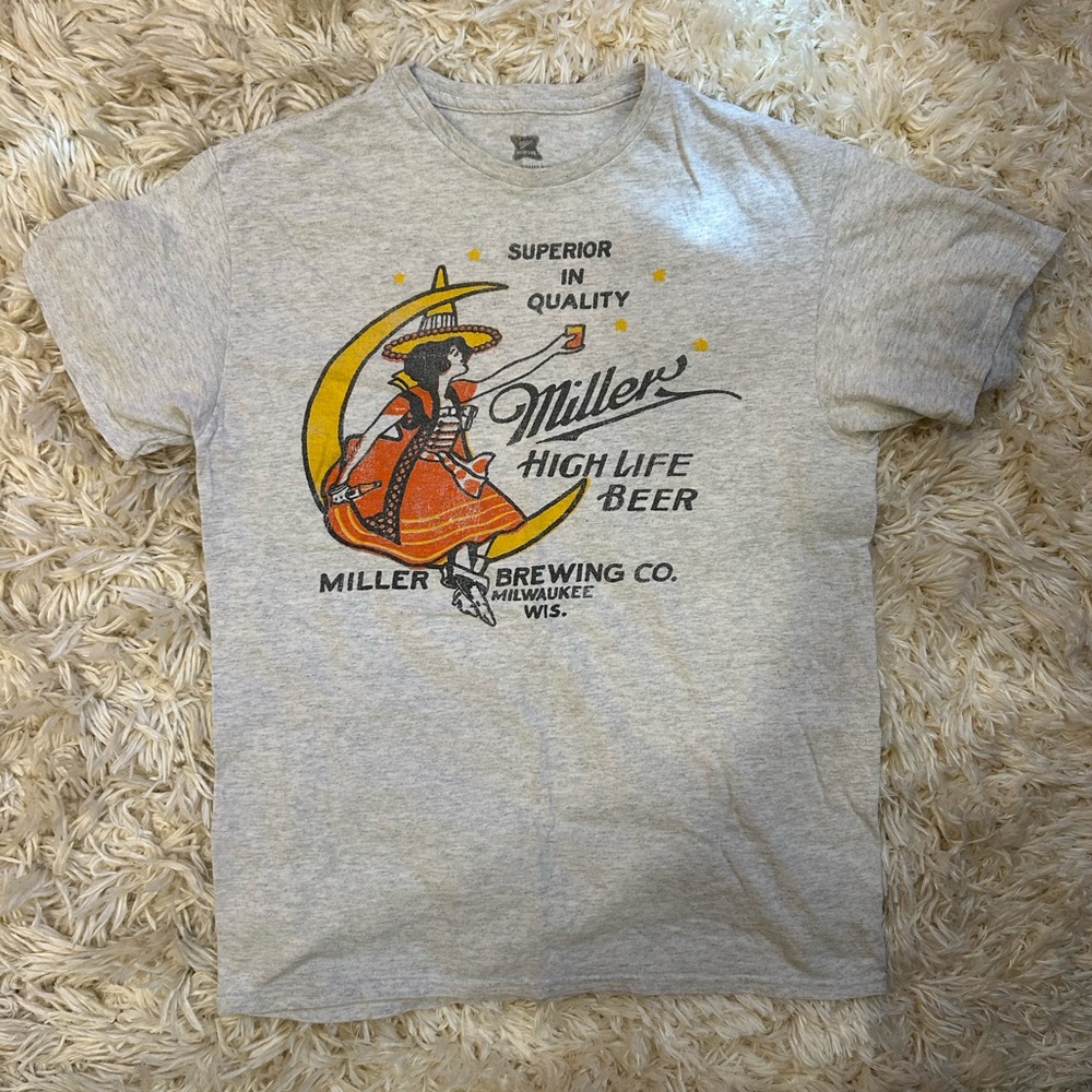 UO Vintage Style Miller High Life Tee